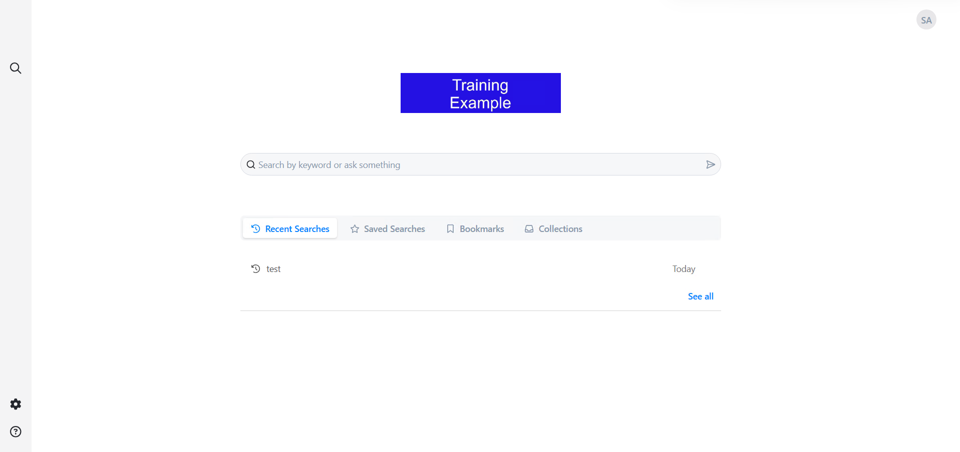 Training Blue Logo