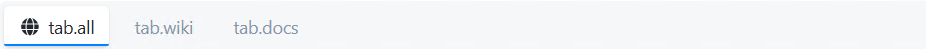 Default Tabs in Query Web Service